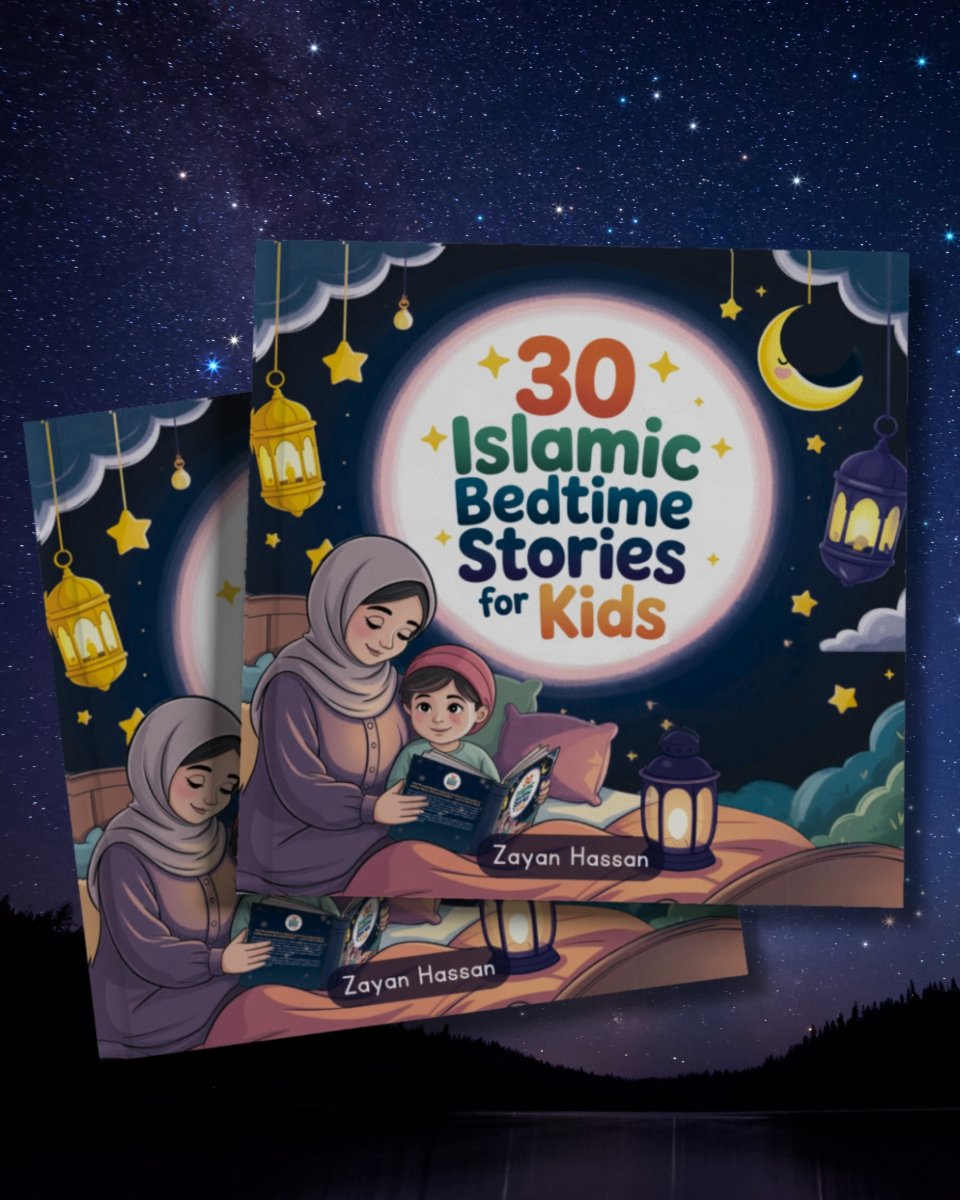 30 Islamic Bedtime Stories for Kids - Islamic book for Muslim kids - cover